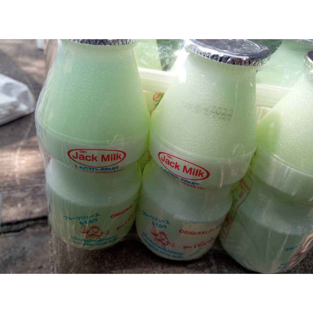 [Giá Sỉ] Thùng 36 chai x 200ml Sữa Chua Uống Lên Men JackMilk Thái Lan uống là nghiền