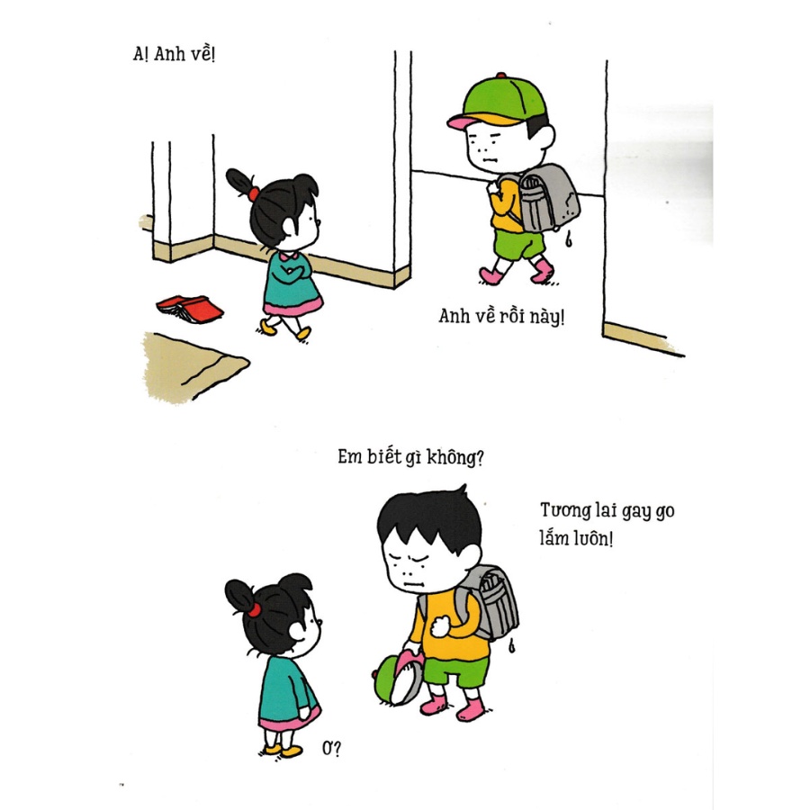 Sách - Ehon - Tớ Thắc Mắc: Sao Tương Lai Cứ Sai Sai? - PNU