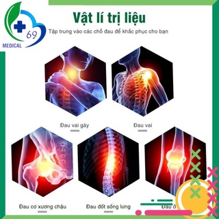 Freeship-- Máy Xung Điện Trị Liệu 8 Miếng Dán