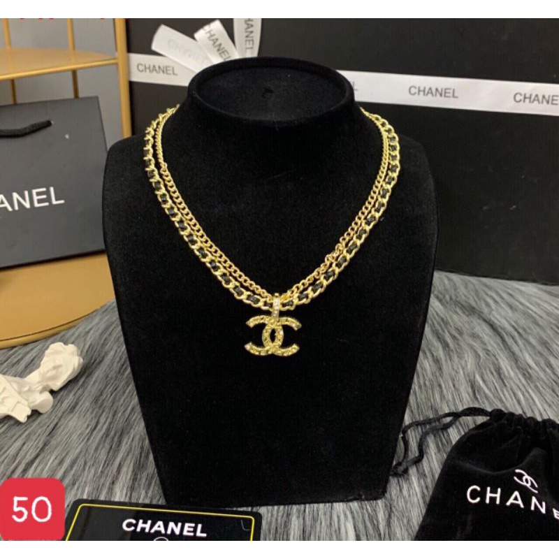 SET VÒNG CỔ & BÔNG TAI CHANE XÍCH