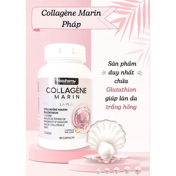 Collagen Marin Pháp 90 viên