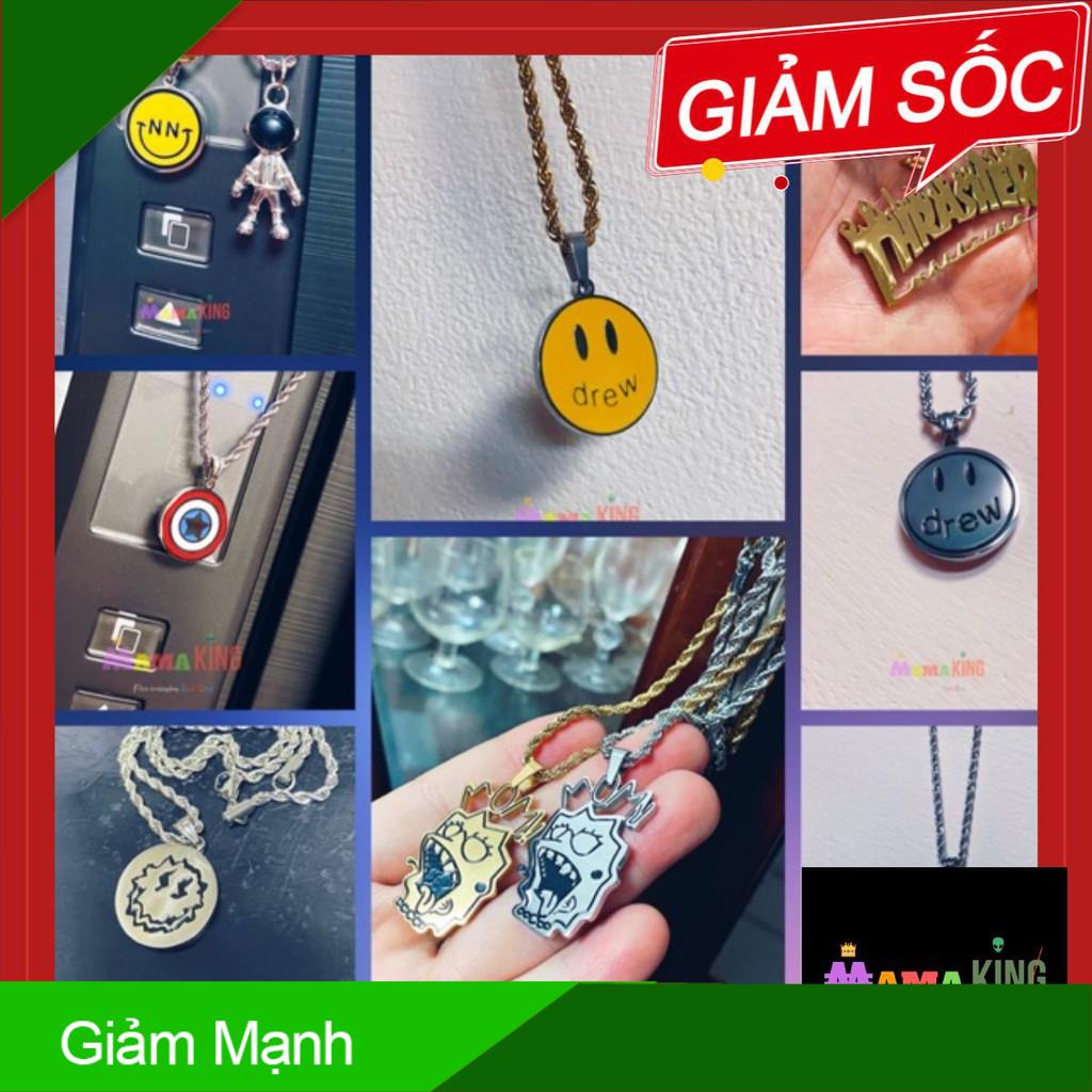 MẶT DÂY CHUYỀN NAM TRƠN TITAN KHÔNG BAO GIỜ HAN GỈ BAY MÀU