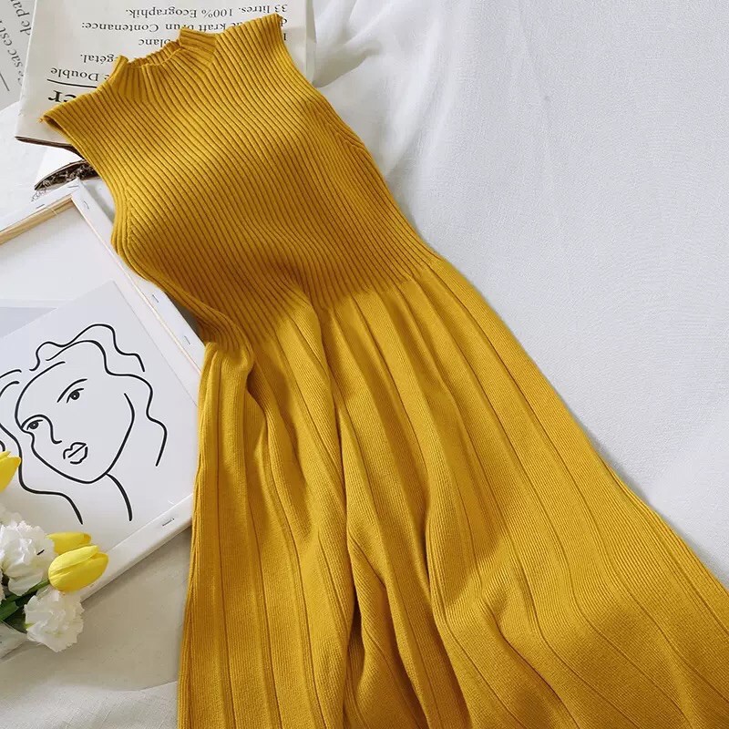 Oder váy len chất dày dặn