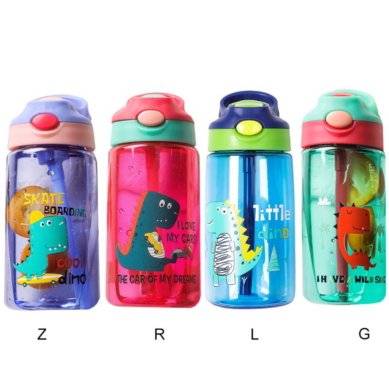 Bình Nước Thể Thao Có Ống Hút Chất Lượng Cao Cho Bé