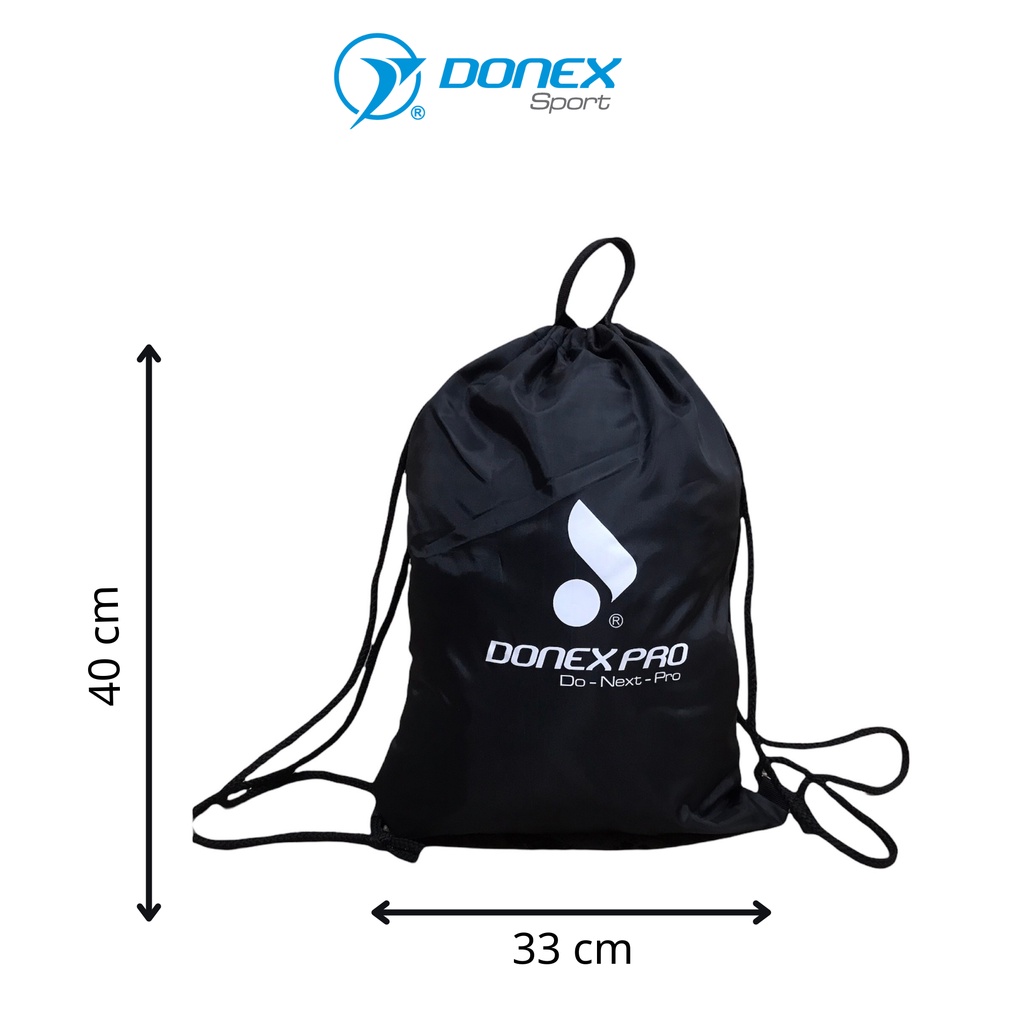 Túi Rút Thể Thao DONEXPRO Giúp Đựng Phụ Kiện, Chất Vải Dù Chống Nước, Bền Nhẹ, Không Bám Bụi Kích Thước 33x40cm