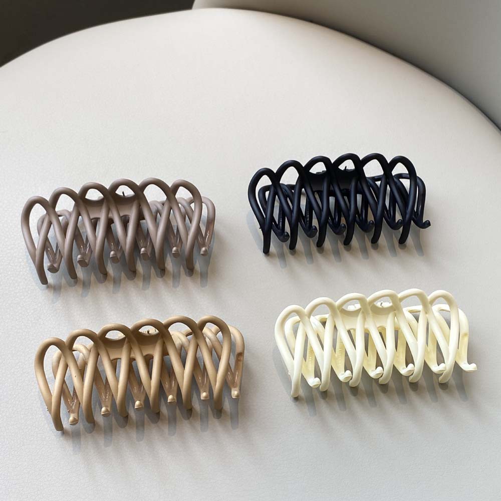 Kẹp Tóc Họa Tiết Hình Học Nhiều Màu Thời Trang Cho Nữ