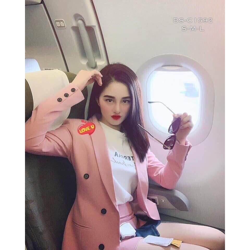 Set VÉC KHUY + CHÂN VÁY