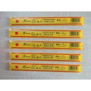 Thước kẻ kim hoa - kewen 20cm-thước kẻ - kewen 20cm văn hiến c7