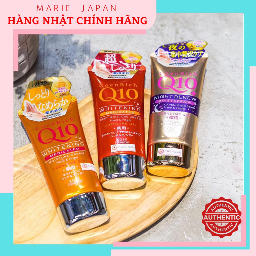 [Mã COS0303 giảm 8% đơn 250K] Kem dưỡng da tay Kose Q10 Nhật Bản 80g | BigBuy360 - bigbuy360.vn