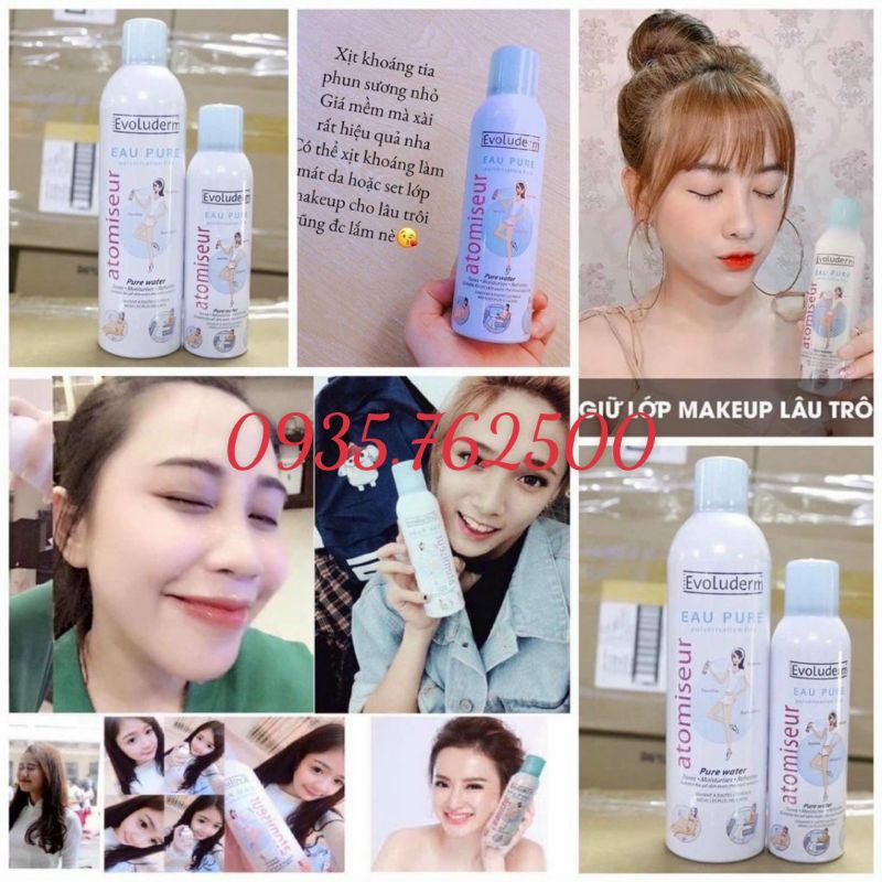 xịt khoáng EVOLUDERM