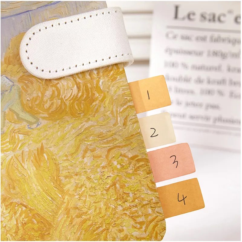 Set 150 Miếng Dán Note Màu Pastel Siêu Xinh Đánh Dấu Trang Sách, Truyện