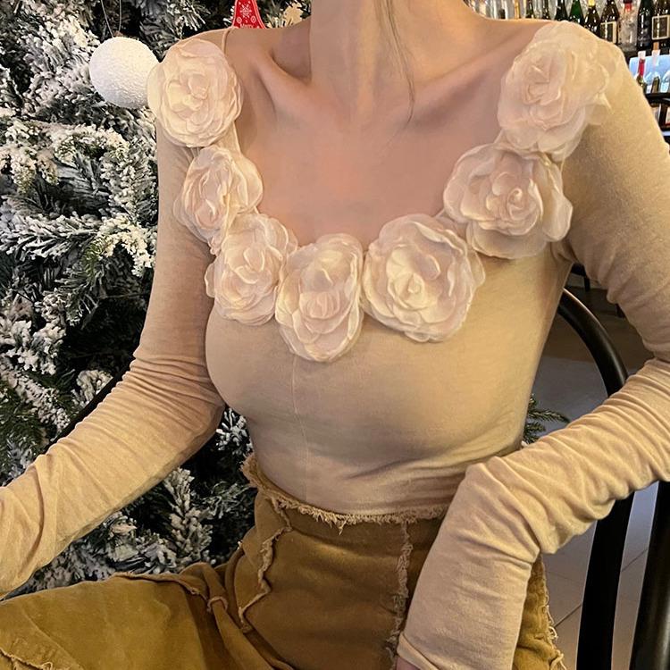 Áo Thun Nữ Dài Tay Thân Thiện Với Da Cao Cấp