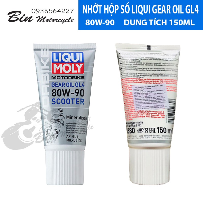 NHỚT HỘP SỐ LIQUI MOLY SCOOTER GEAR OIL 80W-90