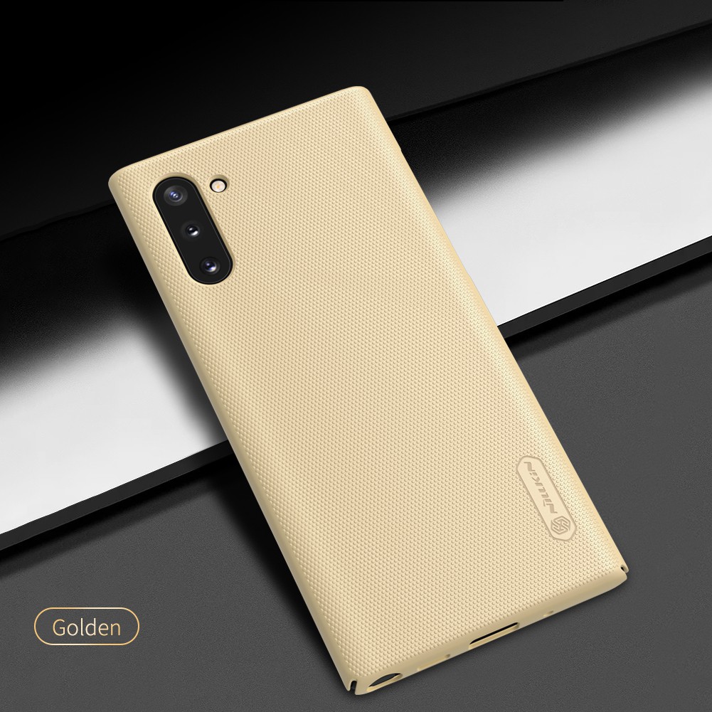 Ốp lưng Nillkin sần nhựa cứng Samsung Galaxy Note 10 Note 10 5G, Note 10 Plus 10+ cầm chắc tay chống bám mồ hôi, bụi bẩn