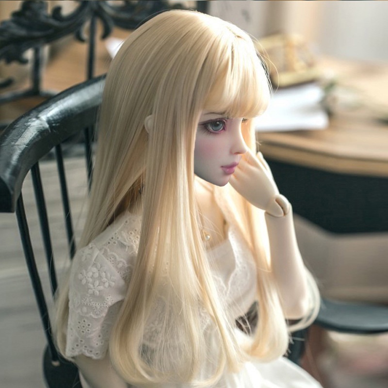 Tóc Giả Dài 60cm Cho Búp Bê 1 / 3 bjd