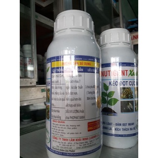 Phân bón lá Nutigent Xanh kéo đọt cực mạnh ( chai 500ml)