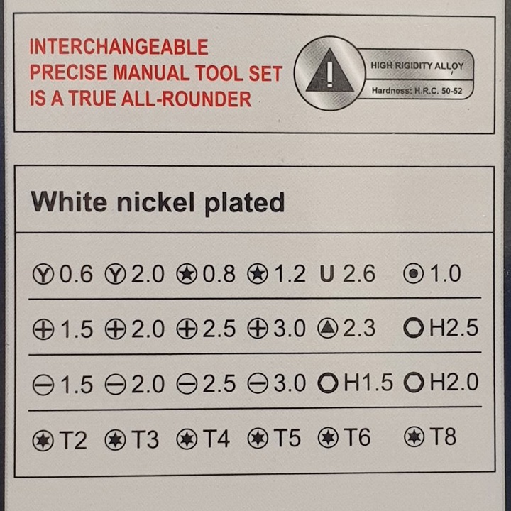 Bộ tovit cao cấp hợp kim siêu bền