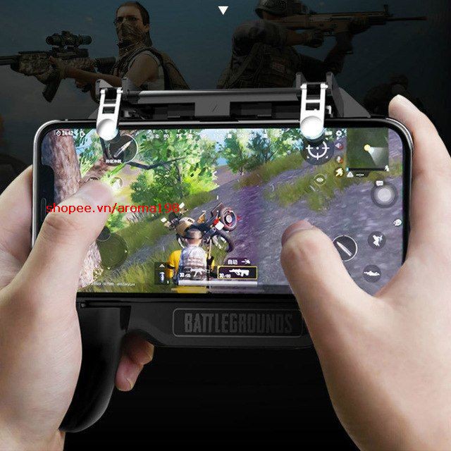 [SIÊU KM] Tay Cầm Chơi Game - Quạt Tản Nhiệt Kiêm Sac Dự Phòng - PUBG, ROS, FF (Tặng Nút Joystick)