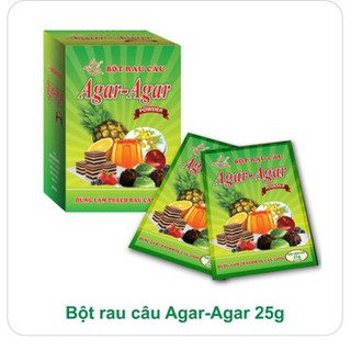 Bột rau câu giòn Hoàng Yến 25gr