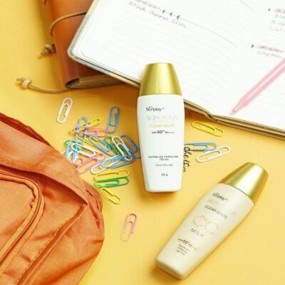 Kem Chống Nắng (Nắp Vàng Đồng) SUNPLAY - Skin Aqua Clear White SPF50+/PA++++ 25g (Hàng order 3-5 ngày)