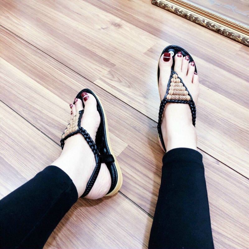 Sandal xỏ ngón quai kẹp mã KTG