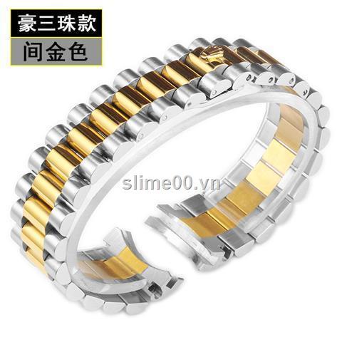 Dây đeo đồng hồ ROLEX bằng thép hợp thời trang cho nam và nữ #13/20