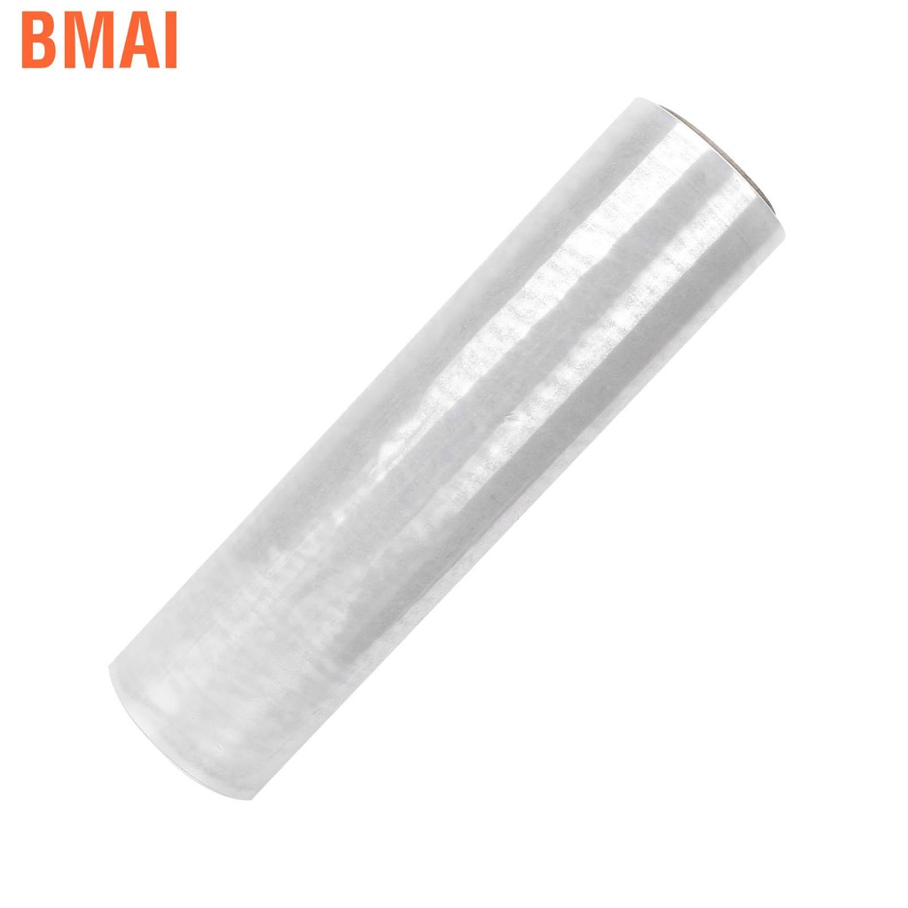 Bmai Extra Thick Stretch Wrap Film Durable Self‑Adhering Packing Heavy Duty Shrink Roll