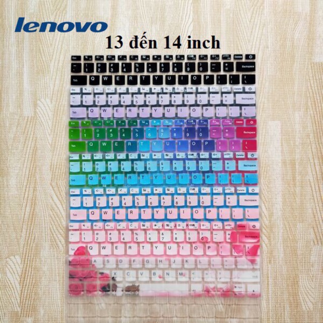 Tấm silicon phủ bàn phím laptop Levono 13-14 inch - Bảo vệ bàn phím laptop