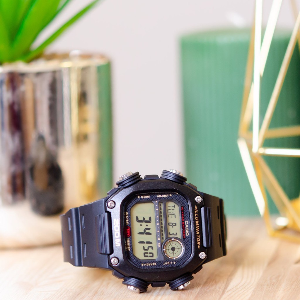 Đồng hồ nam dây nhựa Casio Standard chính hãng Anh Khuê DW-291H-9AVDF