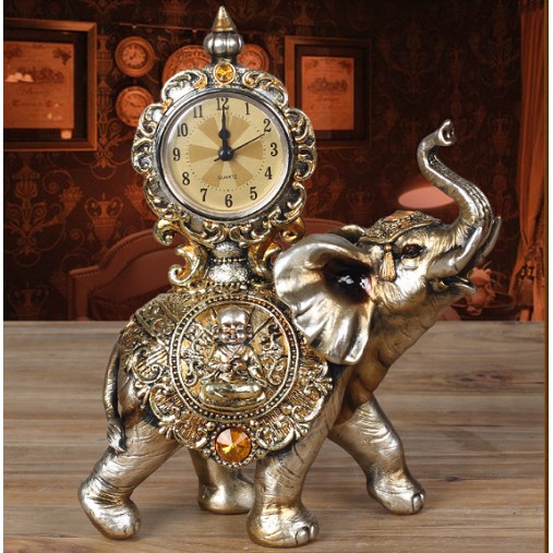 Đồng hồ con voi hợp kim