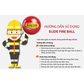 Bóng cứu hỏa AFO dập lửa đã kiểm định