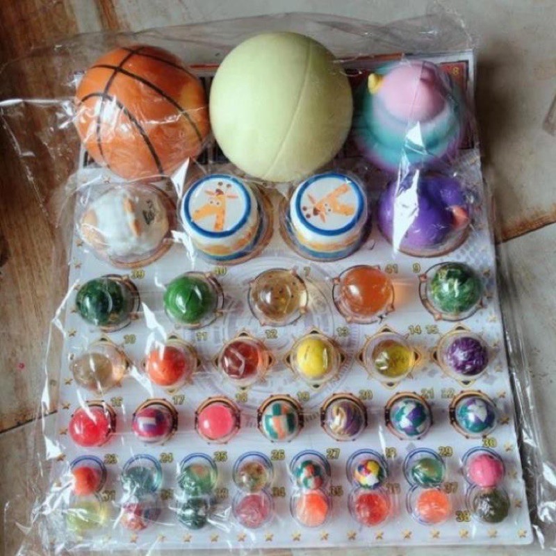 vỉ thưởng bi nảy galaxy kèm squyshi khổng lồ