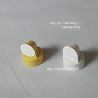 Set van vàng gioăng trắng Medela (không chính hãng)
