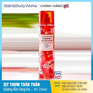 Xịt Thơm Toàn Thân Japanese Cherry Blossom - Bath And Body Works 236ml