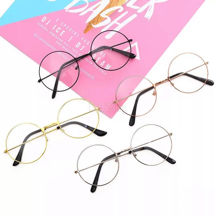 Kính Tròn Nobita Giả Cận Các Màu K01 shop dochoigiare188