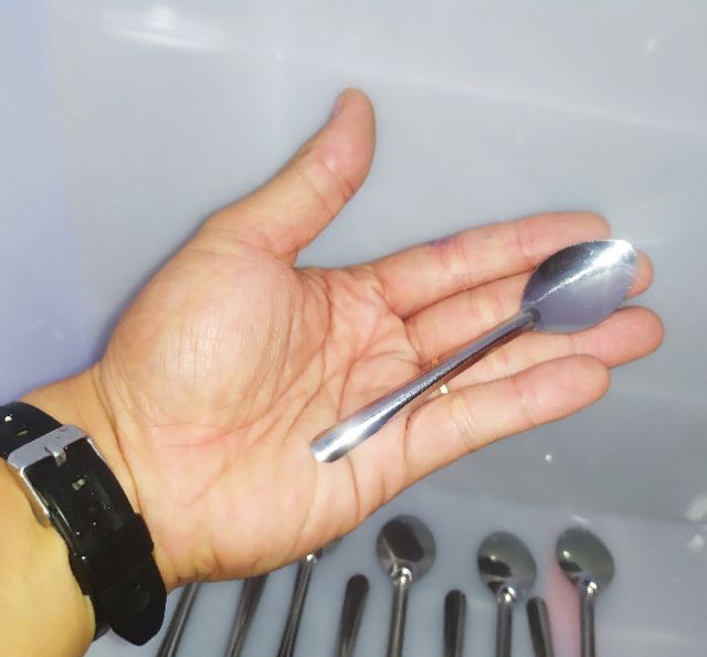 10 Muỗng thìa inox nhỏ
