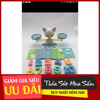 [ Big Sale ] bộ vui học toán PUPPY UP thời trang trẻ em