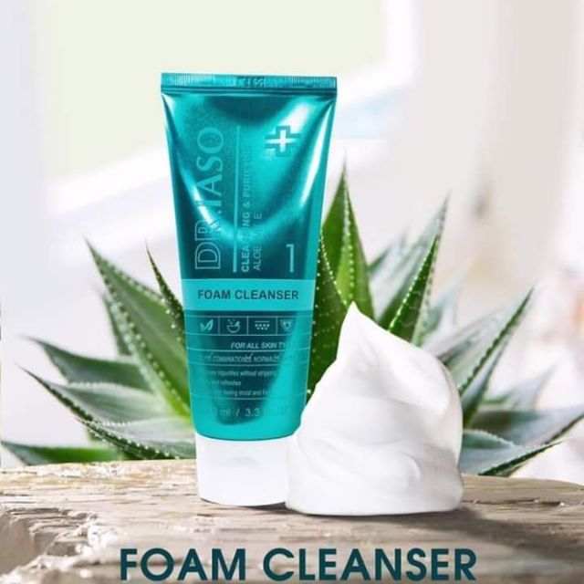 ❄️Sữa rửa mặt tạo bọt Dr.Iaso Mint DR. IASO FOAM CLEANSER