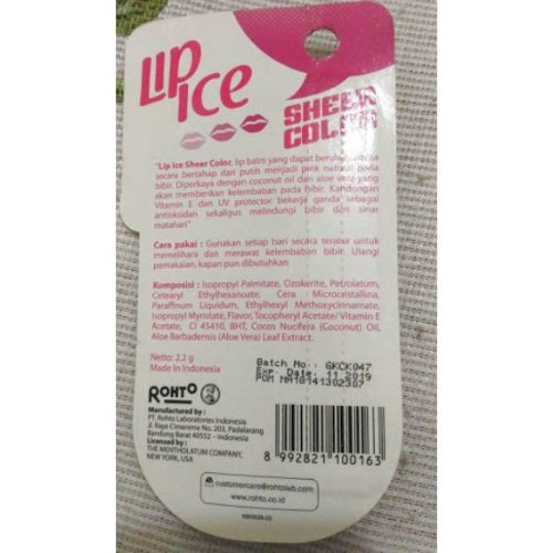 (hàng Mới Về) Son Môi Màu Sắc Tươi Sáng Thiết Kế Vỏ Hình Que Kem Dễ Thương | BigBuy360 - bigbuy360.vn