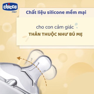 🎀Có Sẵn🎀 BÌNH SỮA CHICCO NÚM NGHIÊNG 150ML