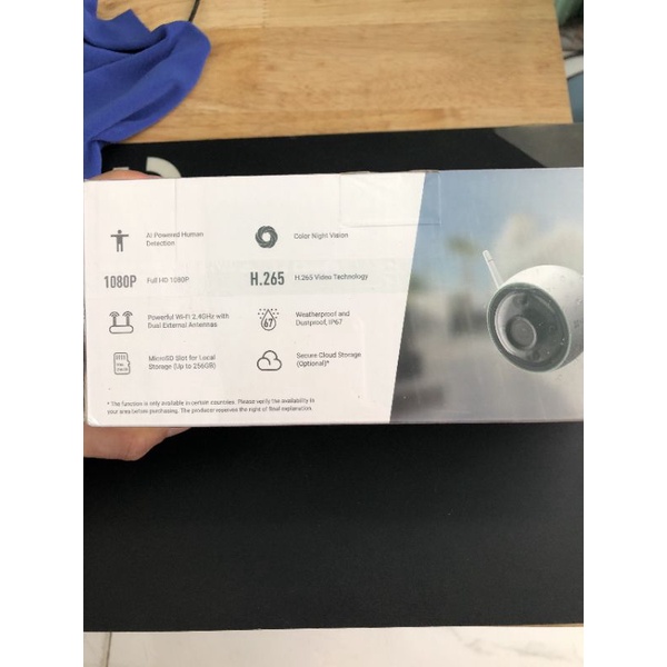 Camera wifi ngoài trời Ezviz cs- C3N 1080p, có màu ban đêm