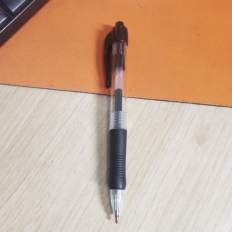 BÚT BI NƯỚC BẤM viết êm tay không lem mực ra tay, bút bi giá rẻ sẵn 3 màu đen xanh đỏ