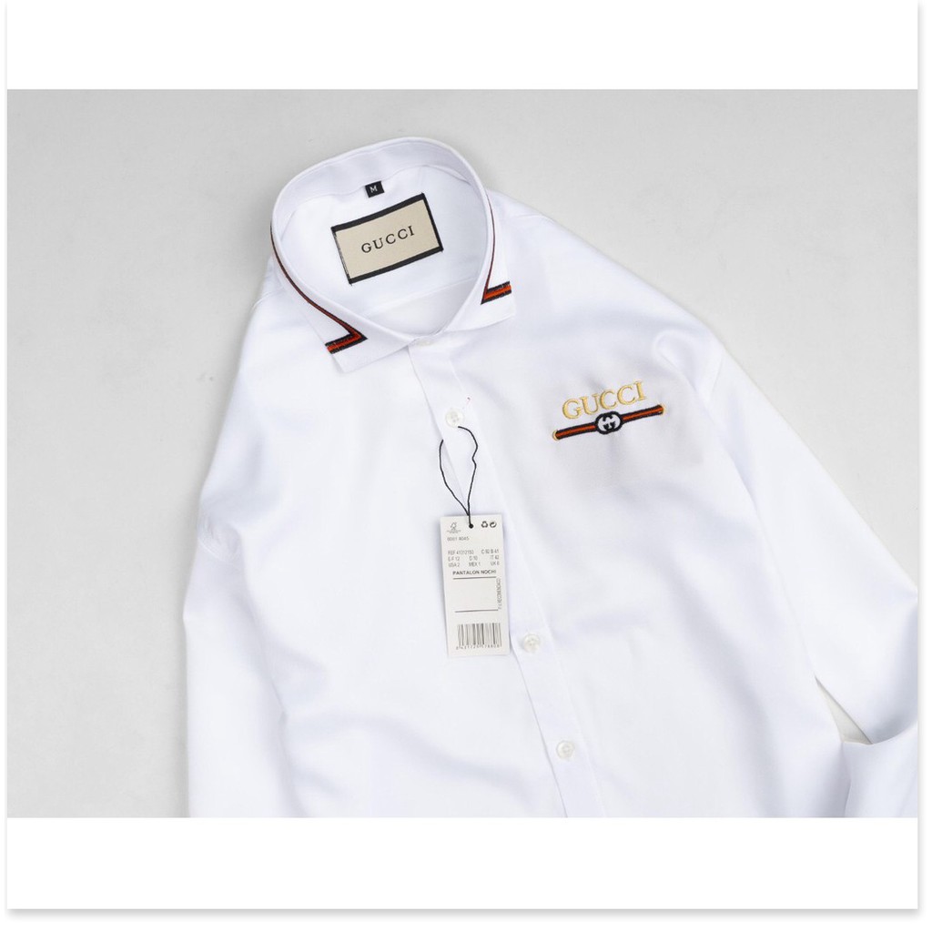 Áo Sơ Mi Nam Trắng Đen Phong Cách Hàn Quốc Lịch Lãm  [VIDEO + ẢNH THẬT] HP