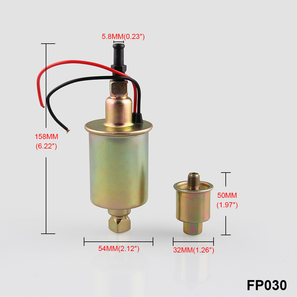 Bơm Nhiên Liệu Điện Tử 12v E8012S Chuyên Dụng Cho Xe Hơi