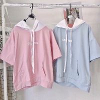 Áo hoodie tay lỡ