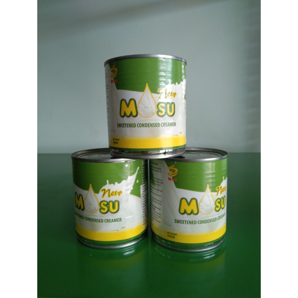 SỮA ĐẶC MOSU CÓ ĐƯỜNG - NHẬP KHẨU MALAYSIA - 390 GRAM / 1 LON