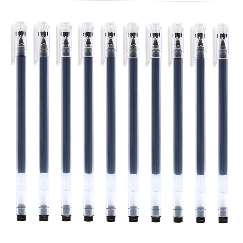 3PCS Bút mực gel cỡ lớn ngòi 0.5mm màu xanh dương/đen/đỏ