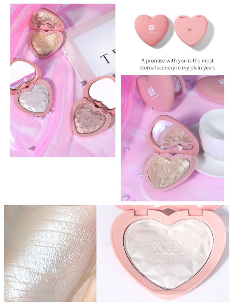 (Hàng Mới Về) Phấn Nén Trang Điểm Bắt Sáng Da Tiện Dụng Chất Lượng Cao | BigBuy360 - bigbuy360.vn