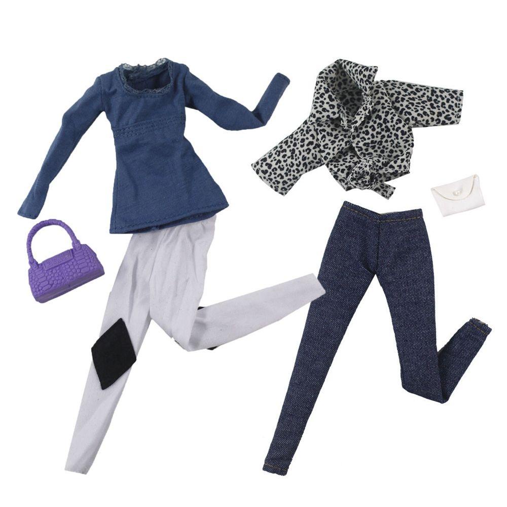 NIUYOU Áo Khoác Jeans Cho Búp Bê 11.5 &quot;1 / 6 BJD