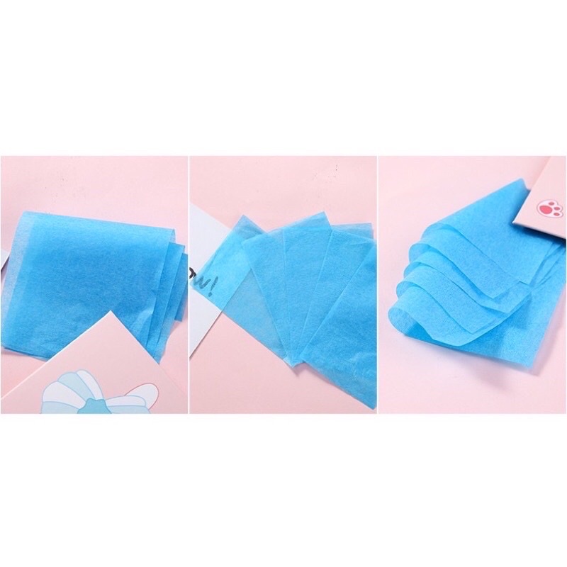 Giấy thấm dầu lameila, Giấy hút dầu bả nhờn làm sạch da mặt gói 50 tờ | BigBuy360 - bigbuy360.vn